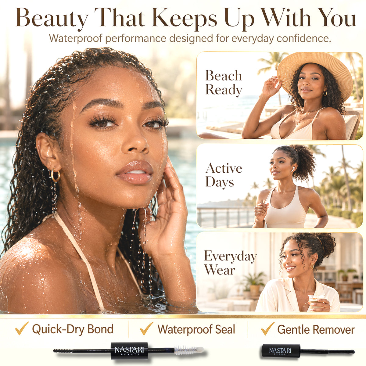 Silk Noor Kit – Natural Wispy Lash Cluster Kit